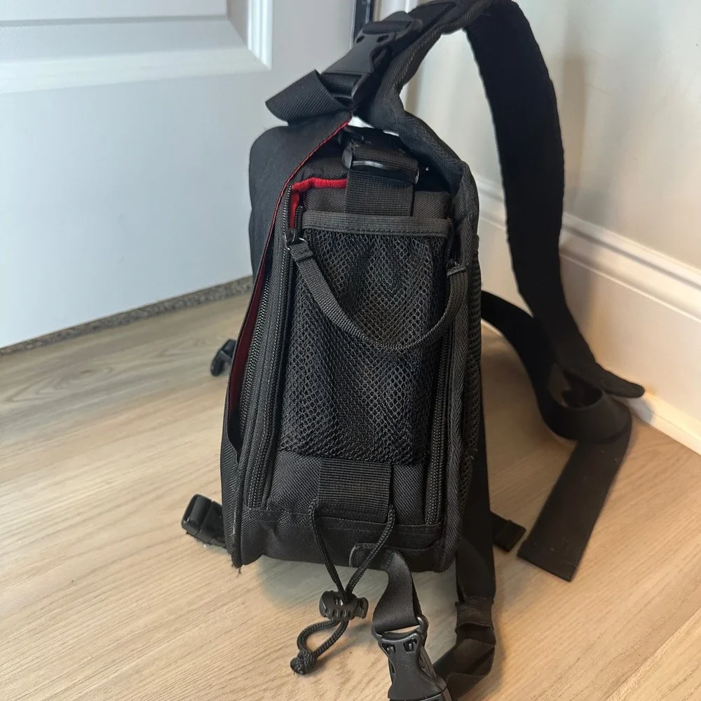 Caden Camera Case Shoulder Bag Sling Backpack Waterproof Black Canon‎ Sony Nikon